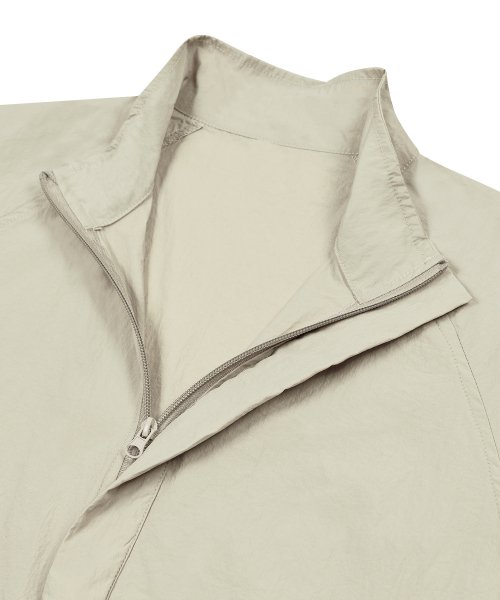 86-IRO292 Анорак с коротким рукавом Ivory (ветрозащитный, антимоскитный)