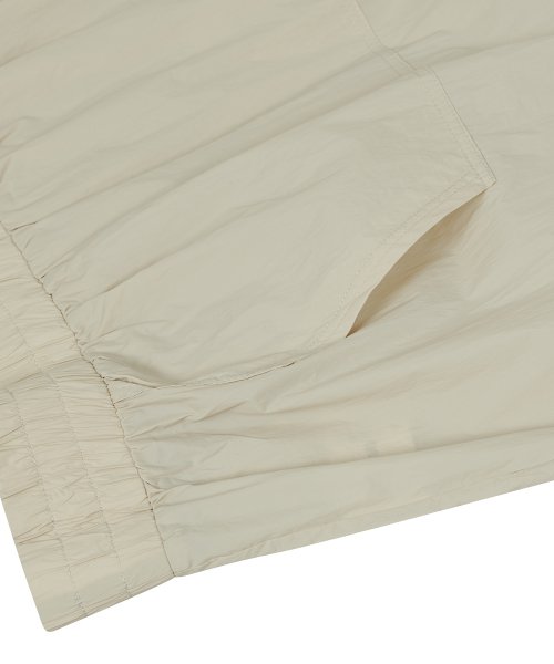86-IRO296 анорак ветровка с капюшоном Ivory