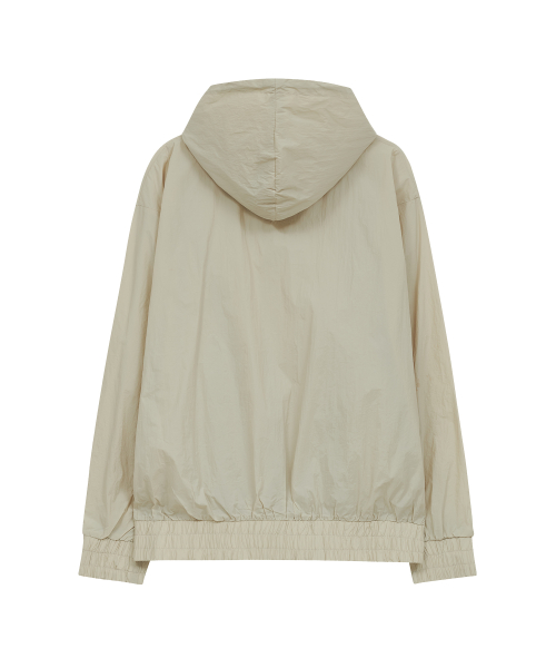 86-IRO296 анорак ветровка с капюшоном Ivory