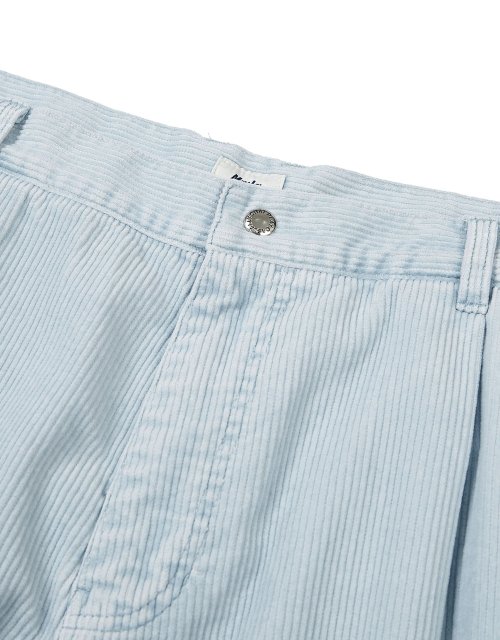 Mmlg WASHED CORDUROY PANTS BLUE