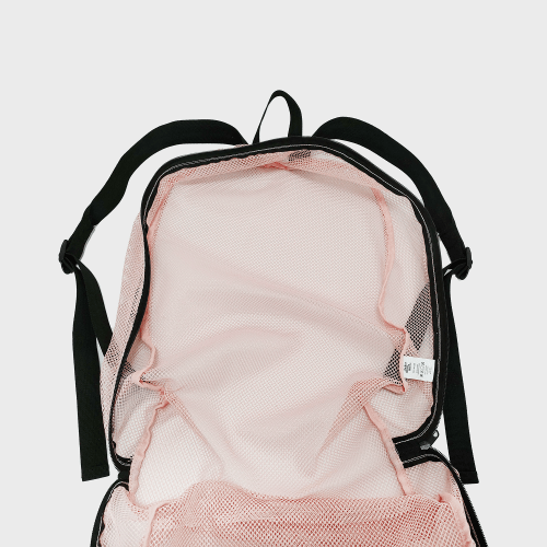 MESH BACKPACK PALE PINK
