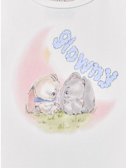 MUSINSA | GLOWNY LUNAR BUNNY TEE