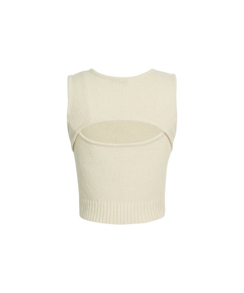 LOOP TANK TOP IVORY