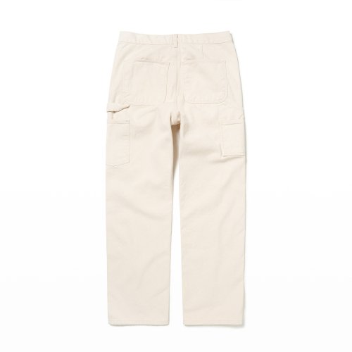 Широкие брюки-карпентеры LOT.037, Off-White, One Wash
