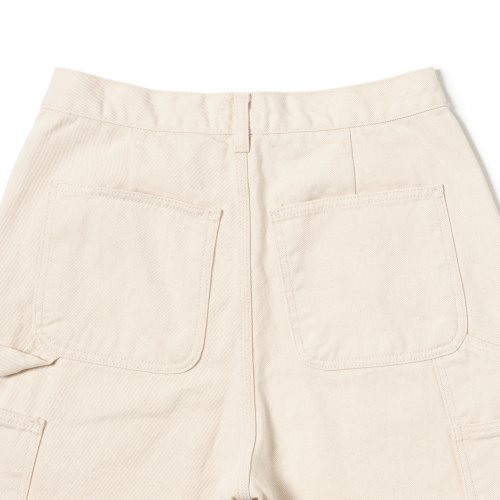 Широкие брюки-карпентеры LOT.037, Off-White, One Wash