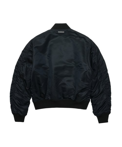 Двусторонний бомбер Magnolia MA-1 Black