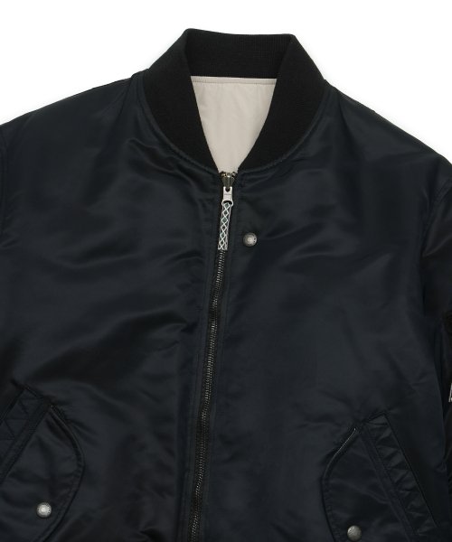 Двусторонний бомбер Magnolia MA-1 Black