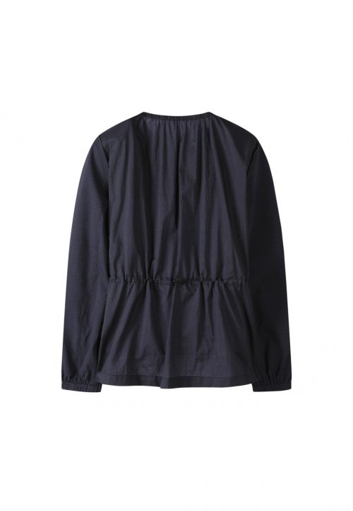 Seersucker Sleeve Jumper_RQUAM23577NYX