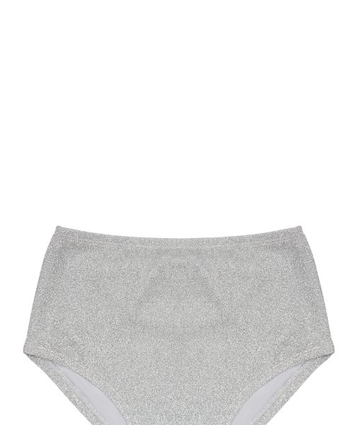BE GLITTER BIKINI PANTY(серебристый)