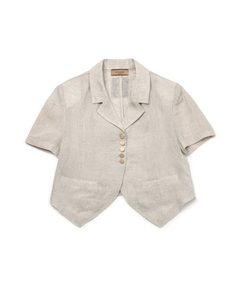 [LINE] Linen Summer куртка (бежевый)