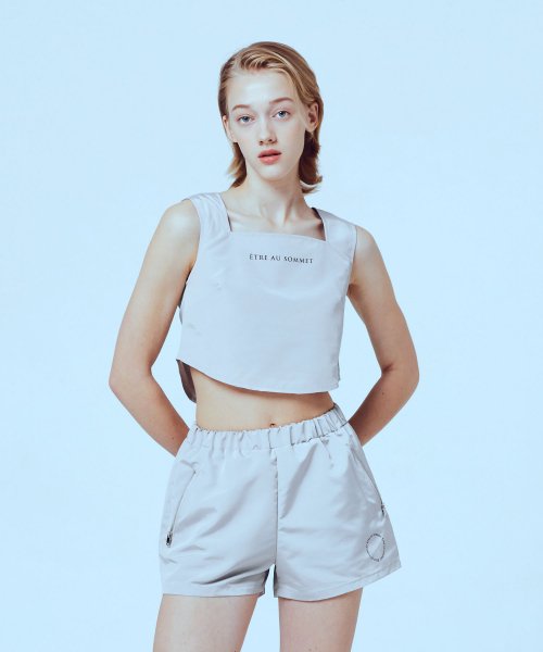Нейлоновый жилет от костюма (Light Brown)
