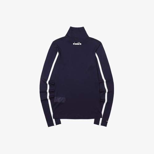Fitcrew высокий воротник лонгслив Women BLUE