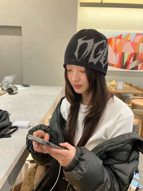 TRIBAL MGD LOGO BEANIE BLACK(MG2DFMAB20A) thumbnail 5
