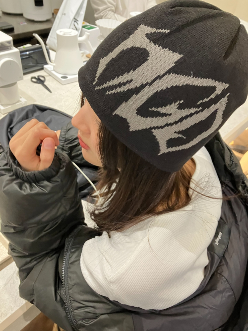 TRIBAL MGD LOGO BEANIE BLACK(MG2DFMAB20A) thumbnail 6