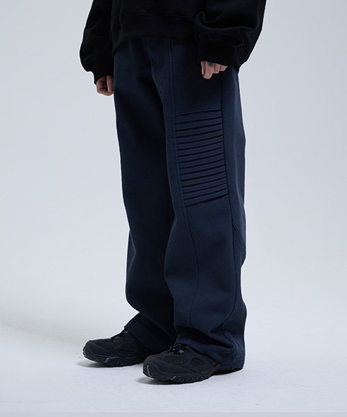 TCM fold pants (navy)
