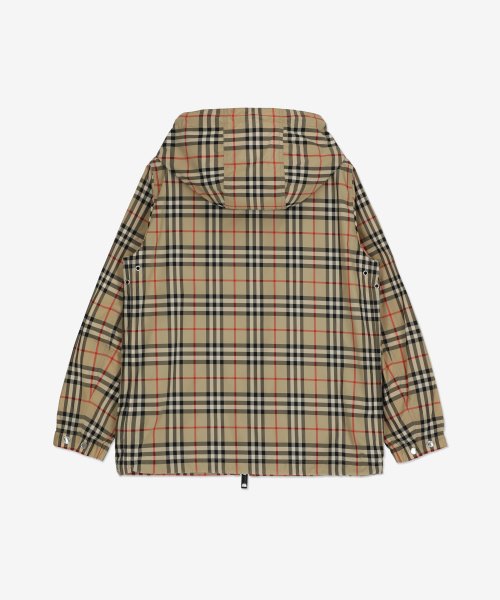 MUSINSA | BURBERRY Vintage Checked Hooded Jacket - Archive Beige 