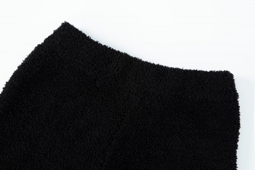 Расклешенные брюки на резинке - Black