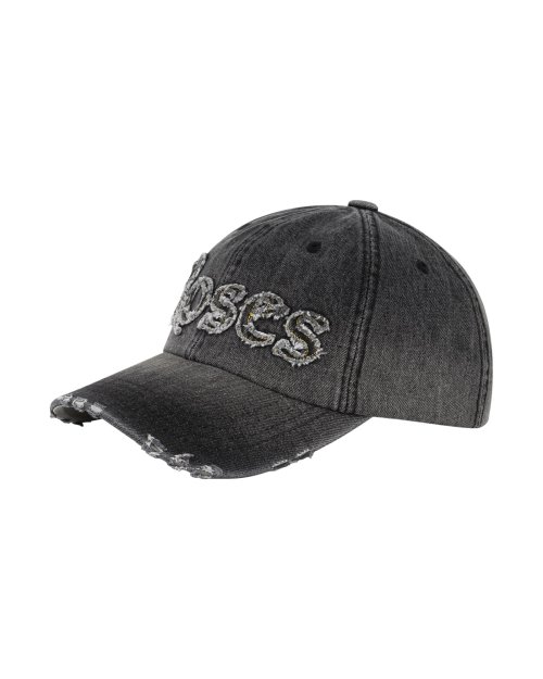 MUSINSA公式 | 2000ARCHIVES Rose Denim Ball Cap (Black Denim)