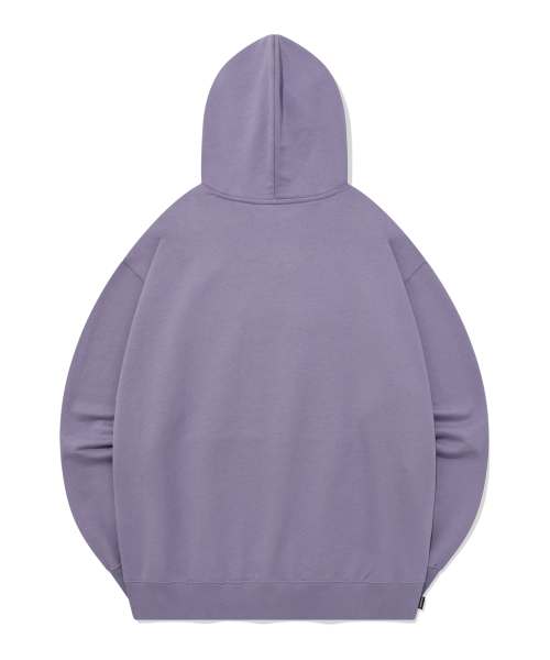 MUSINSA | COVERNAT authentic logo hoodie lavender