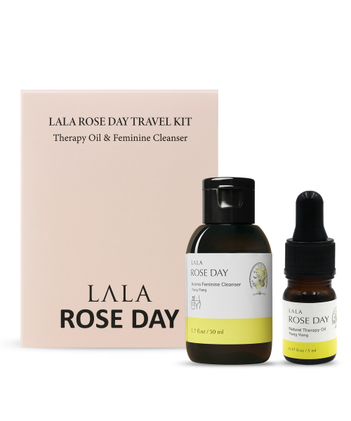 라라 로즈데이(LALA ROSEDAY) 라라로즈데이 여성용 트래블 키트 이너퍼퓸 + 여성청결제 Y존 생리케어 - 후기 | 무신사