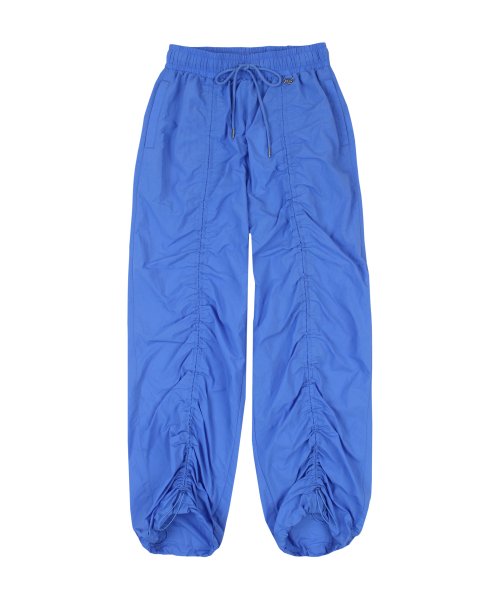 SHIRRING TRACK PANTS BLUE BP1WP007