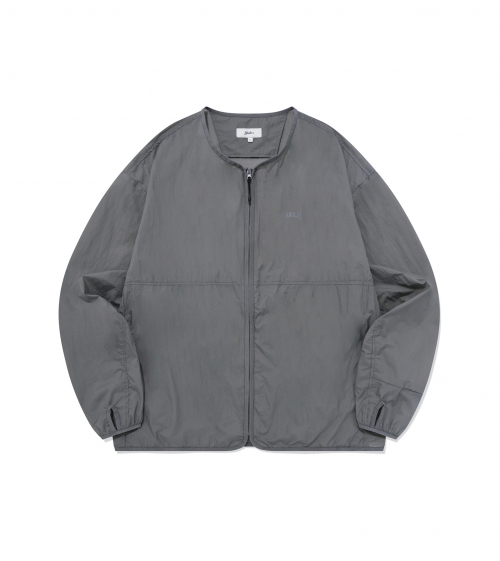 ONEMILE WEAR комфортный жакет без воротника Comfort Grey