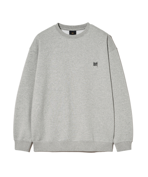 TAG OG CREWNECK - MELANGE GREY thumbnail 2
