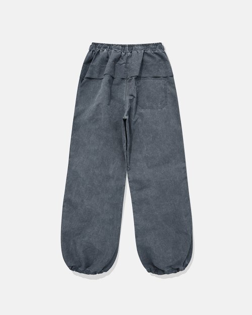 Pigment nylon pants / Dark blue