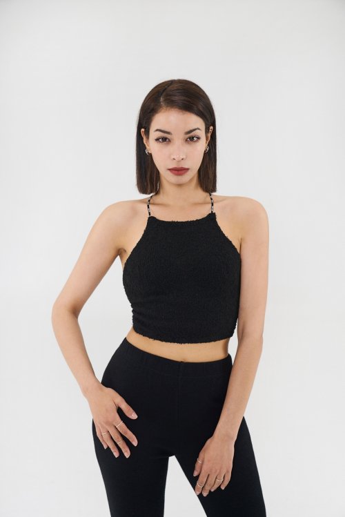 Terry X-String Sleeveless Top