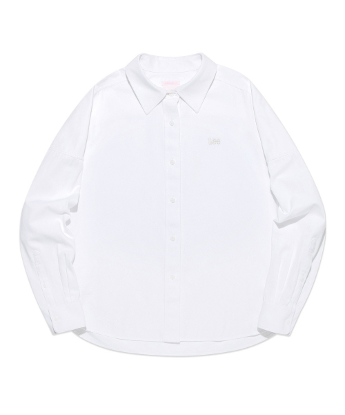 Женская рубашка оверсайз White
