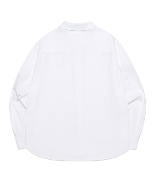 Женская рубашка оверсайз White