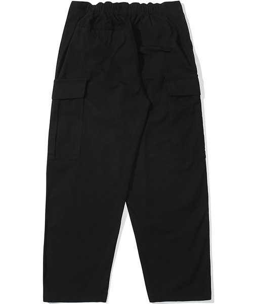 M-LABEL LOOSE-FIT RIBSTOP POCKET PANTS чёрный