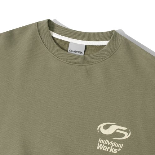 Оверсайз свитшот Active-Khaki