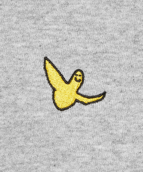Женский кроп-худи на молнии с вышивкой Angel - M/Grey