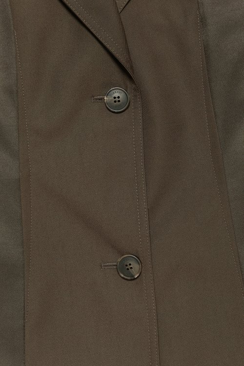 FORMAL SINGLE BLAZER [BROWN]