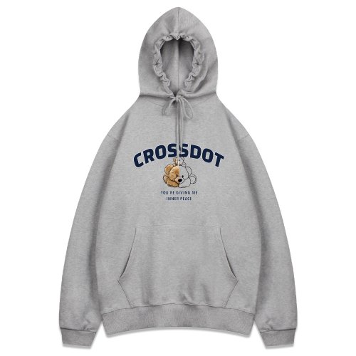 Оверсайз худи Arch Half Bear 5 Color [CID_0034]