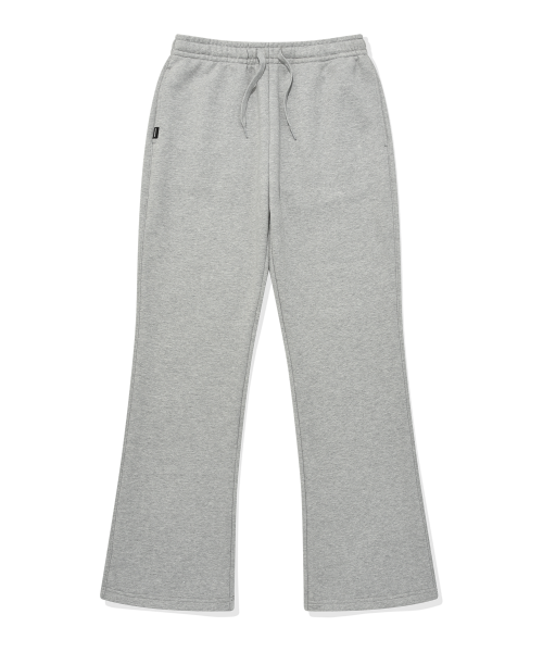 MUSINSA  MUSINSA STANDARD Women's Semi Boot Cut Sweatpants [Medium Gray]