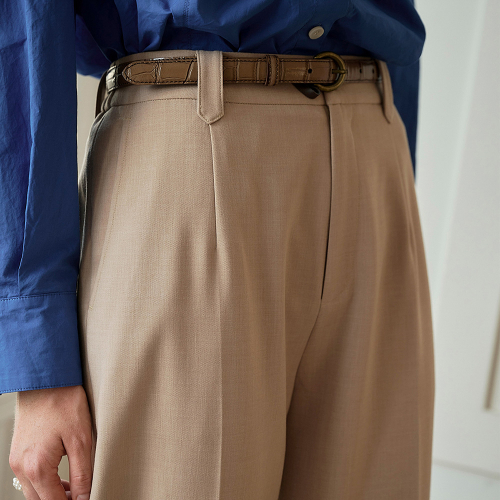 SR_Justice casual wide pants_4color