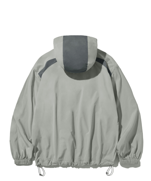 Taslan Wind Taker Jacket-Light Grey