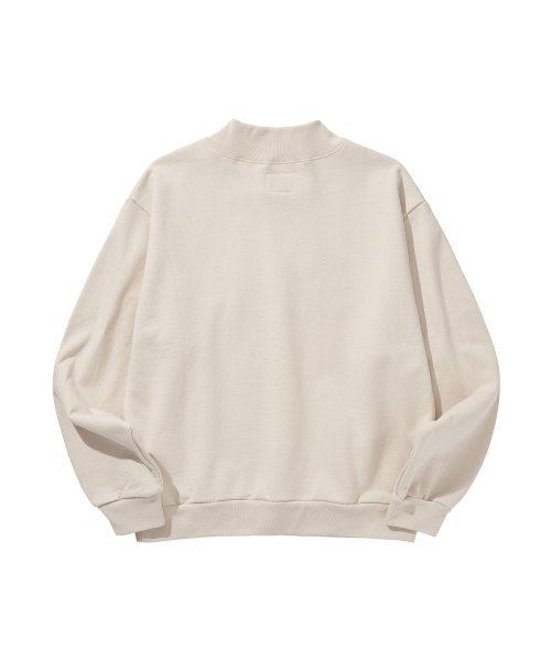 IVY MOCKNECK SWEAT / M GRAY
