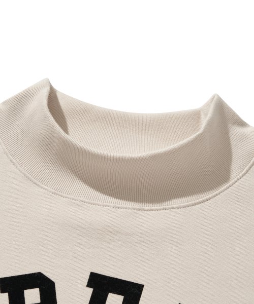 IVY MOCKNECK SWEAT / M GRAY