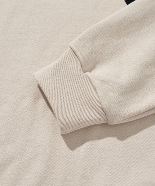IVY MOCKNECK SWEAT / M GRAY