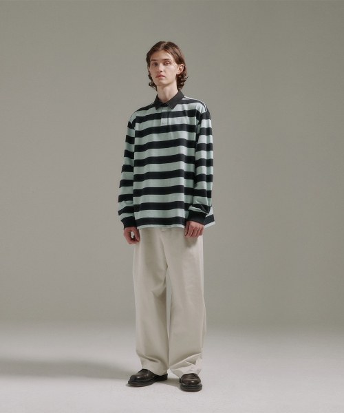 Рубашка регби MINT / BLACK