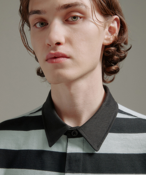 Рубашка регби MINT / BLACK
