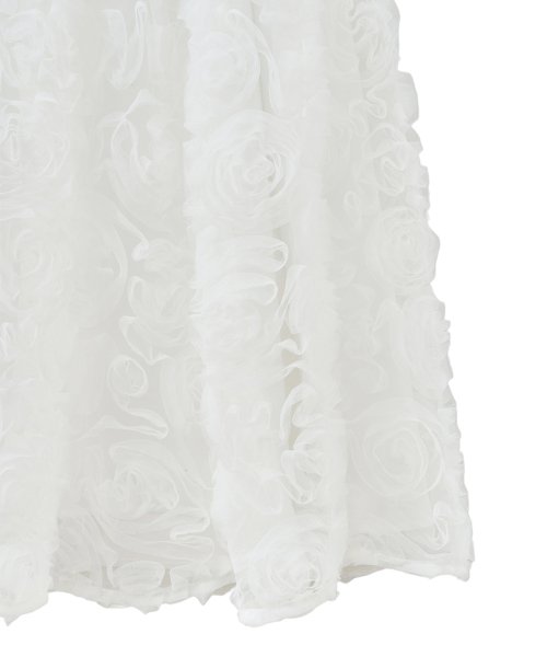 문선(MOONSUN) Rose Lace Full Skirt / White - 사이즈 & 후기 | 무신사