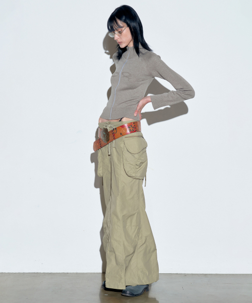 스컬프터(SCULPTOR) Parachute Cargo Maxi Skirt Desert - 사이즈