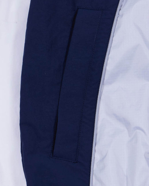 REFLECTIVE LINE RAGLAN WINDBREAKER (NAVY)