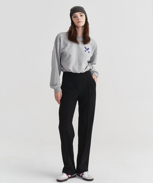 Укороченный свитшот 5303 Grey