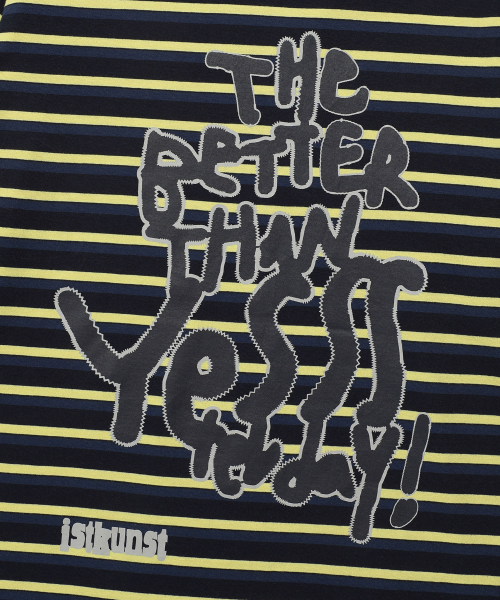 SCRIBBLE BTY STRIPE LS TEE_NAVY(IK2DFMM551A)