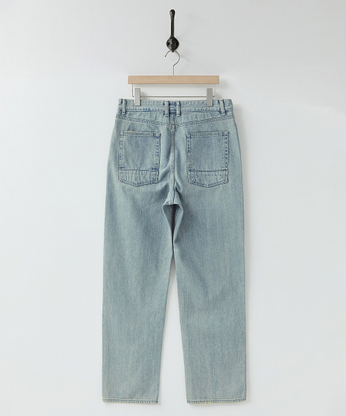 Drape Denim Pants Bleach
